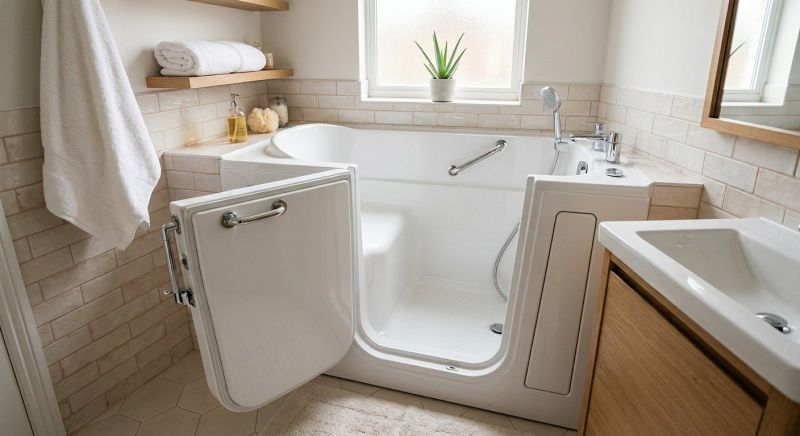 Accessible Tub Installation in Howard County, MD