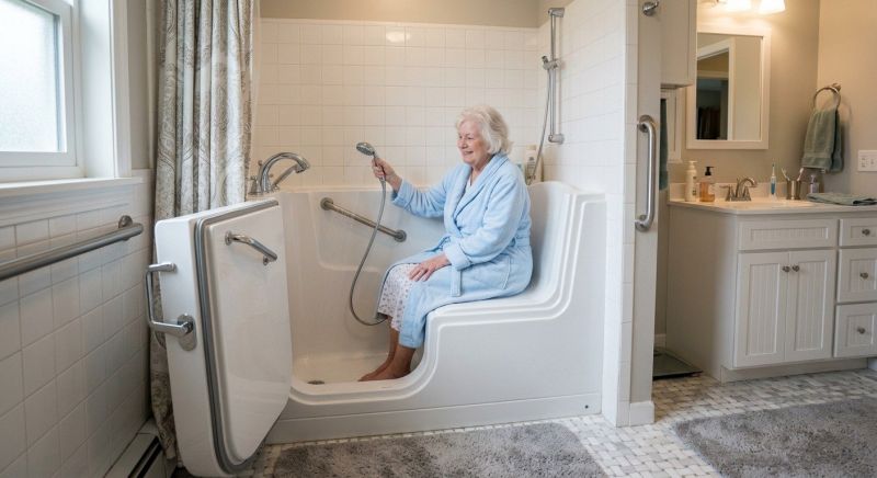 Senior Bathtub Installation in Frederick, MD